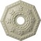 Ekena Millwork Nottingham Ceiling Medallion (Fits Canopies up to 4 5/8"), 18"OD x 3 1/2"ID x 1 1/2"P, Clear Yellow CM18NTCYF - alternate 1